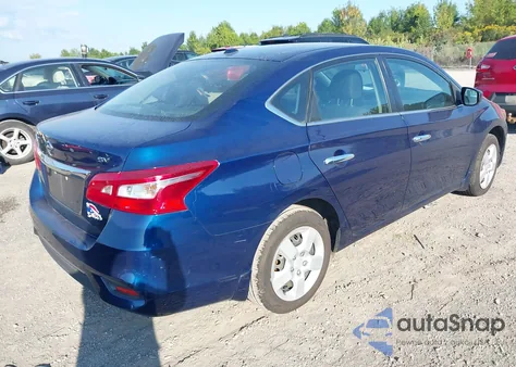 2017 Nissan Sentra Sv из США, поврежденный, VIN 3N1AB7AP1HY232176